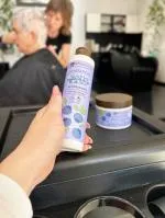 laSaponaria Antioxidant shampoo til gråt hår med BIO-blåbær og arginin 200 ml