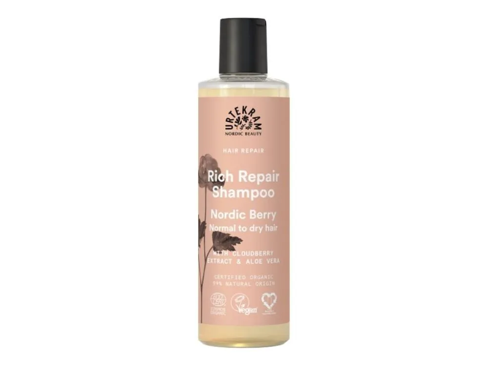Urtekram Økologisk shampoo med nordiske bær 250 ml