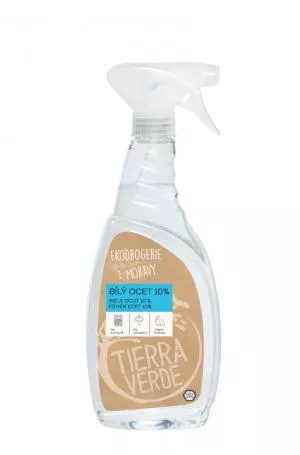 Tierra Verde Hvid eddike 10% 750 ml - spray - universal husholdningshjælper