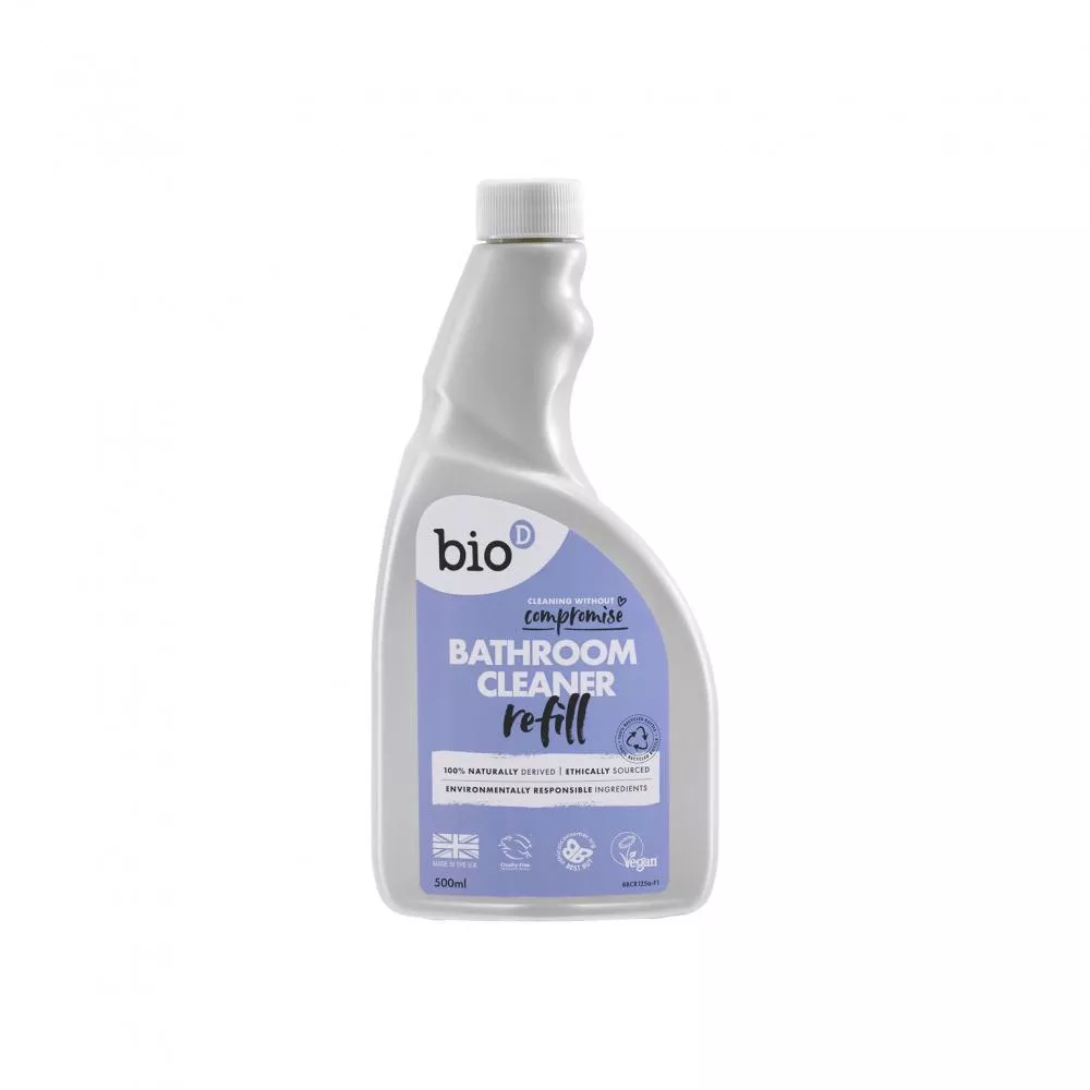 Bio-D Badeværelsesrengøringsmiddel - refill (500 ml)