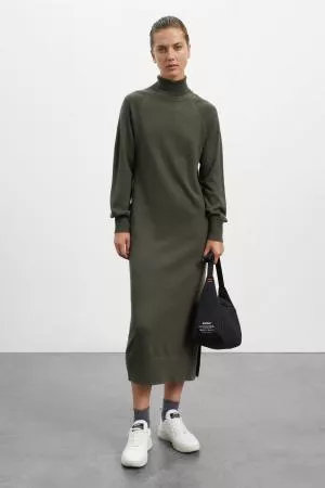 Ecoalf Abetoalf dress woman olive
