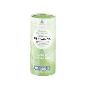 Sensitive Solid Deodorant (40 g) - Lemon og Lime - uden bagepulver