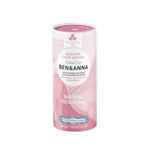 Sensitive Solid Deodorant (40 g) - Cherry Blossom - uden bagepulver