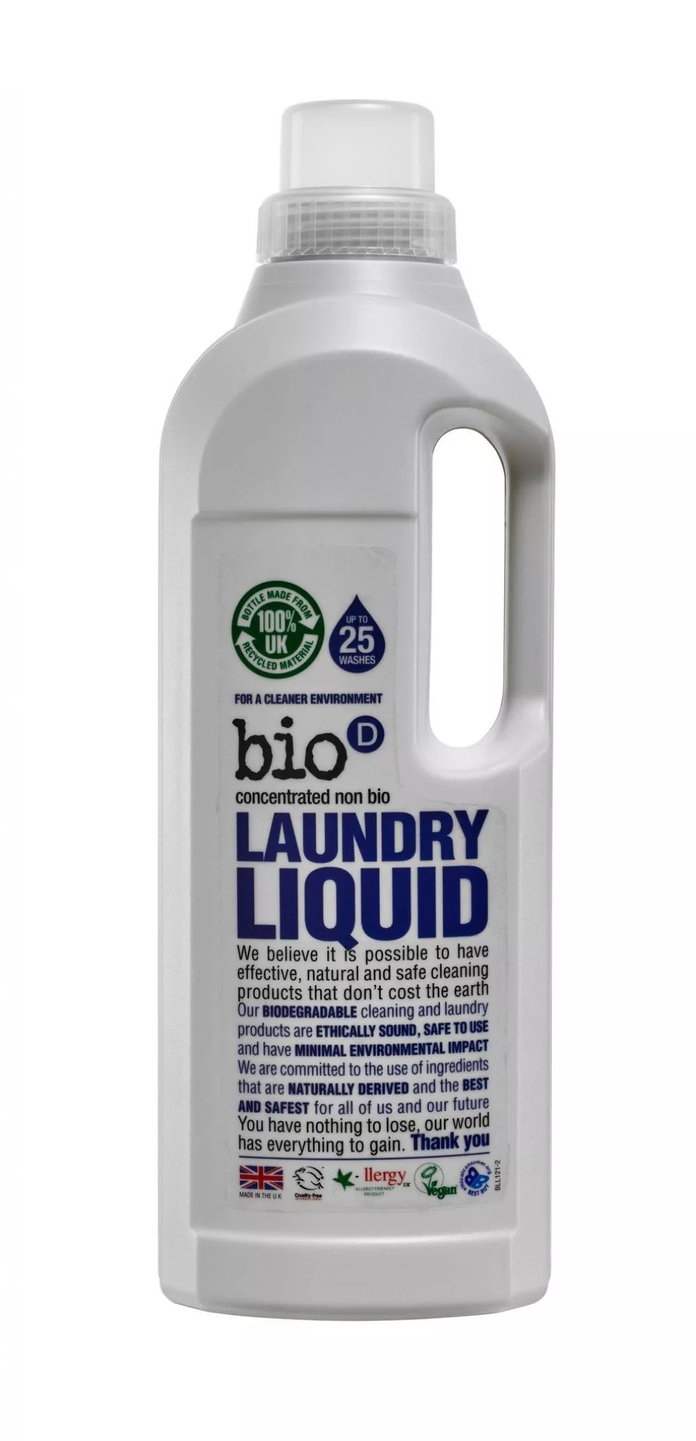 Bio-D Hypoallergen flydende vaskegel (1 L)