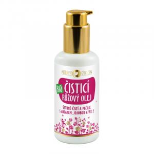 Økologisk Rose Cleansing Oil med Argan, Jojoba og Vit. E 100 ml