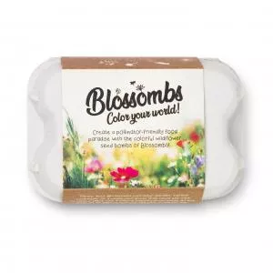 Blossombs Frøbomber - Æggegaveæske (6 stk.) - original og praktisk gave