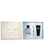 Calvin Klein Defy EDT 100 ml + EDT MINI 10 ml + SG til krop og hår 100 ml M