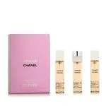 Chanel Chance EDT genopfyldning 2 x 20 ml + EDT genopfyldning med spray 20 ml W