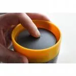 Circular Cup (227 ml) - creme/turkis - fra papirkopper til engangsbrug