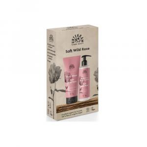 Gave sæt shower gel og body lotion wild rose