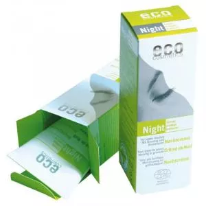 Eco Cosmetics Natcreme BIO (50 ml) - med granatæble og ginseng