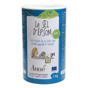 Anaé by Epsom salt (1 kg) - til bad, scrub og have