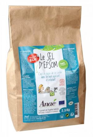 Anaé by Epsom salt (2,5 kg sæk) - til bad, scrub og have