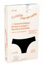 Ecodis Anaé by Menstrual Panties Trusse til let menstruation - sort L - lavet af certificeret økologisk bomuld