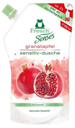 EKO Senses Shower gel Granatæble - refill (500 ml)