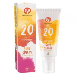 Spray solcreme SPF 20 BIO (100 ml) - 100% naturlig, med mineralpigmenter