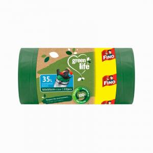 Skraldeposer Green Life Easy pack 25 μm - 35 l (22 stk.)