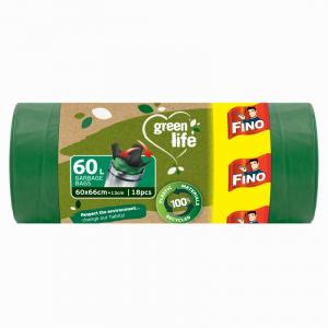 Skraldeposer Green Life Easy pack 27 μm - 60 l (18 stk.)