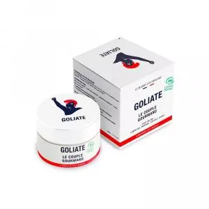 Goliate The Gourmet Couple BIO spiselig massage- og smøreolie 2i1 (50 ml) - med nøddeagtig duft og smag