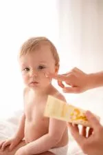 Jack n Jill Den mest skånsomme bodylotion til babyer fra fødslen (100 ml) - til den mest følsomme hud