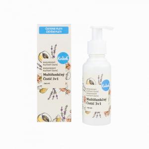 Multifunktionel 3-i-1 rensemiddel i to trin (100 ml) - fjerner make-up, renser og toner