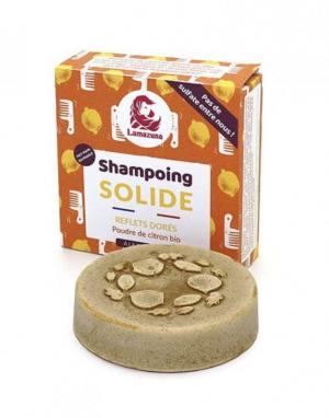 Solid shampoo til blondt og lyst hår - citron (70 g)