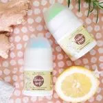laSaponaria Deodorant roll-on forfriskende deodorant med ingefær og citron BIO (50 ml)