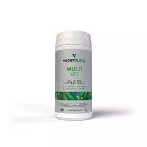 Vegetology MultiVit - Multivitaminer og mineraler til veganere, 60 tabletter