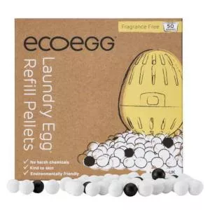 Ecoegg Vaskeægspatron - 50 vaske Duftstoffri