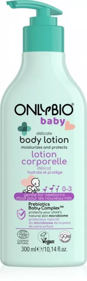 OnlyBio Blid kropsmælk til børn (300 ml) - til nyfødte og større børn