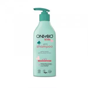 OnlyBio Skånsom shampoo til børn fra 3 år (300 ml) - tilstopper ikke og svier ikke i øjnene