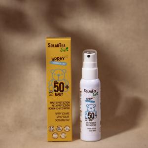 Solcremespray til børn SPF 50 (100 ml) uden parfume