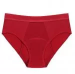 Pinke Welle Menstruationstrusser Bikini Red - Medium - 100 dages returpolitik og let menstruation (M)