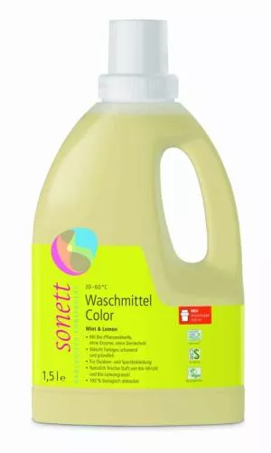 Sonett Vaske gel til farvet tøj 1,5 l