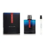 Prada Luna Rossa Ocean EDT genopfyldelig 100 ml + EDT MINI 10 ml M