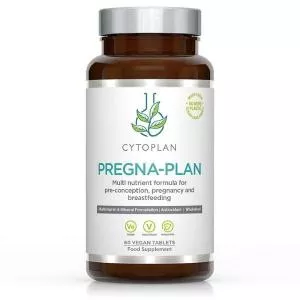 Cytoplan Pregna-Plan Multivitamin til gravide og ammende mødre, 60 tabletter
