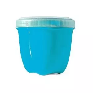 Preserve Snackboks (240 ml) - blå - fremstillet af 100 % genbrugsplast