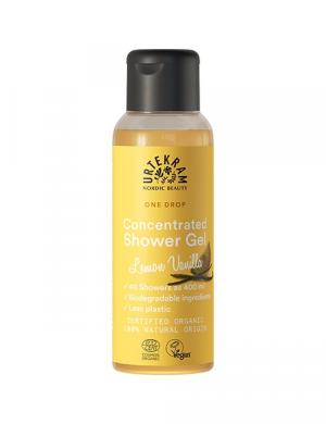 Koncentreret showergel med citron og vanilje 100 ml BIO