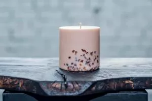 TL Candles Stearinlys med duft af blomster og honning Amber Sea XL