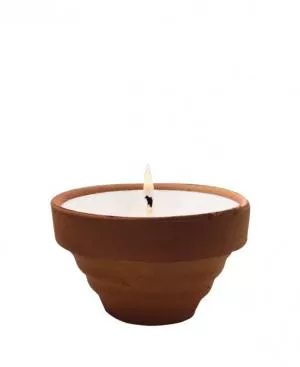 The Greatest Candle in the World Duftlys Terracotta (75 g) - citronella