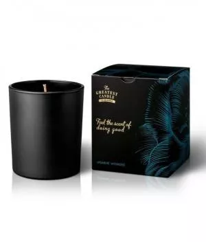 The Greatest Candle in the World Duftlys i sort glas (170 g) - jasmin mirakel
