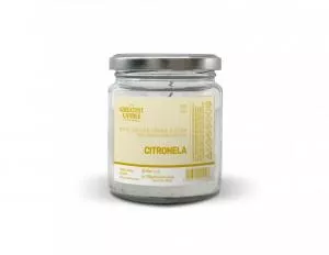 The Greatest Candle in the World The Greatest Candle Nul affaldslys i glas (120 g) - citronella - holder ca. 30 timer
