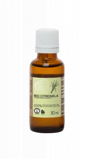 Citronella æterisk olie BIO (30 ml) - stærkt afvisende virkning