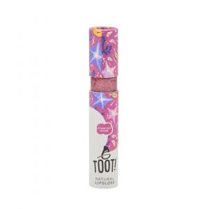 Naturlig lipgloss lilla-lyserød - Starfish Shine (5,5 ml) - velegnet til følsomme og allergiske læber