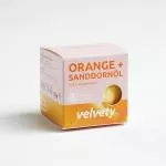 Velvety Badebombe med havtornolie - Orange (50 g)