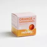 Velvety Badebombe med havtornolie - Orange - muffin (45 g)