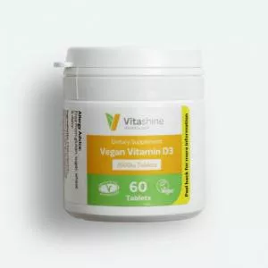 Vegetology Vitashine vitamin D3 tabletter 2500 iu 60 tabletter