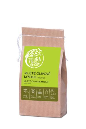 Sæbe til vasketøj af malet olivenolie (200 g) - selv til det fineste linned