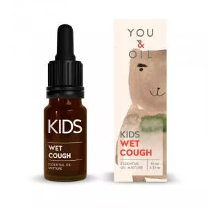 You & Oil KIDS Bioaktiv blanding til børn - Våd hoste (10 ml) - lindrer ubehagelig hoste